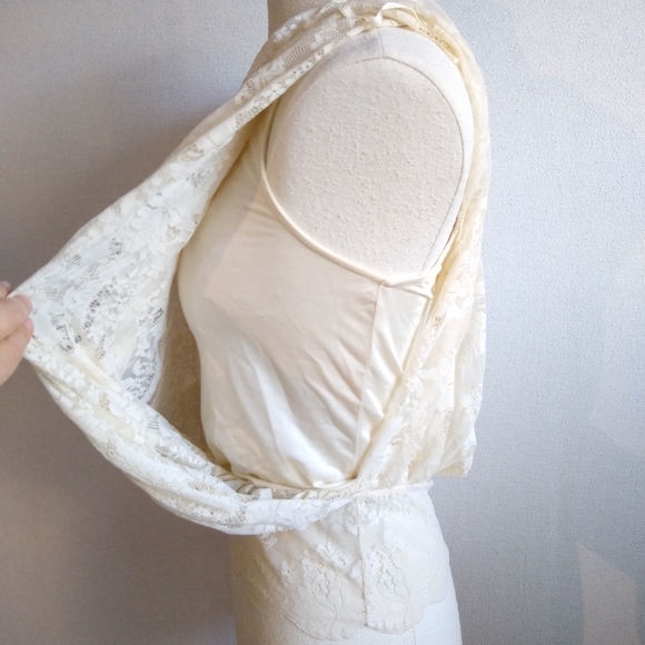 Free People Lace Blouson Crop Top - Picture 6 of 11